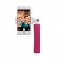 Монопод для селфі MOMAX Selfie Mini Bluetooth Selfie Pod 46cm Pink (KMS2P) - фото 2 - інтернет-магазин електроніки та побутової техніки TTT