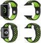 Ремінець Nike Silicon Sport Band for Apple Watch 38mm Black/Green - фото 4 - інтернет-магазин електроніки та побутової техніки TTT