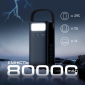 УМБ Techno PowerBank-80 80000 mAh 65W 2xUSB-C 2xUSB-A (powerbank-80) Black  - фото 2 - интернет-магазин электроники и бытовой техники TTT