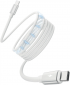 Кабель Кабель Proove Magneto Type-C to Type-C 60W 1 м (656220003) White - фото 4 - интернет-магазин электроники и бытовой техники TTT