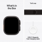 Apple Watch Ultra 3 GPS + Cellular 49mm Black Titanium Case with Black/Charcoal Trail Loop - S/M (MF1D4QP/A) - фото 3 - интернет-магазин электроники и бытовой техники TTT