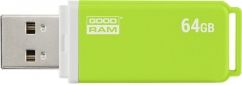 USB флеш накопитель Goodram UMO2 64GB USB 2.0 (UMO2-0640G0R11) Green - фото 2 - интернет-магазин электроники и бытовой техники TTT