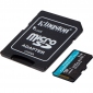 Карта пам`яті Kingston microSDXC (UHS-1 U3) Canvas Go! Plus 1Tb class 10 A2 V30 (R200MB/s, W-160MB/s) (adapter SD) (SDCG4/1TB) - фото 2 - інтернет-магазин електроніки та побутової техніки TTT