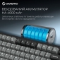 Клавиатура беспроводная GamePro Asgard Yord Keychron Super Red Switch Wireless/Bluetooth/USB (MK266BK) Black  - фото 10 - интернет-магазин электроники и бытовой техники TTT