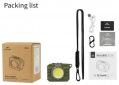 Ліхтар наключний Naturehike CNK2450ZM014 (6927595795675) Olive - фото 3 - інтернет-магазин електроніки та побутової техніки TTT