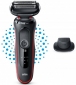 Электробритва Braun Series 5 51-R1200s BLACK / RED - фото 3 - интернет-магазин электроники и бытовой техники TTT