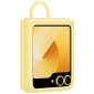 Панель Silicone Cover with Ring для Samsung Galaxy Flip 6 (EF-PF741TYEGUA) Yellow - фото 4 - інтернет-магазин електроніки та побутової техніки TTT