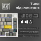 Клавіатура бездротова EPOMAKER Ajazz AK820 Pro 75% Flying Fish Switch Hot-Swap RGB UA Wireless/Bluetooth/USB (AK820-PRO-W-FF) White  - фото 6 - інтернет-магазин електроніки та побутової техніки TTT