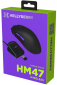 Миша Hator Hellyberry HM47 Wireless Black-Violet - фото 7 - інтернет-магазин електроніки та побутової техніки TTT