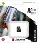 Карта памяти Kingston microSDXC 64GB Canvas Select Plus Class 10 UHS-I U1 V10 A1 (SDCS2/64GBSP) - фото 2 - интернет-магазин электроники и бытовой техники TTT