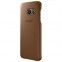 Чохол Leather Cover Samsung Galaxy S7 Edge Brown (EF-VG935LDEGRU) - фото 2 - інтернет-магазин електроніки та побутової техніки TTT