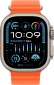 Apple Watch Ultra 2 GPS + Cellular, 49mm Titanium Case with Orange Ocean Band (MREH3UL/A) - фото 2 - інтернет-магазин електроніки та побутової техніки TTT