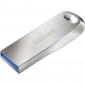 USB флеш накопитель SanDisk Ultra Luxe 256GB USB 3.1 Gen1 (SDCZ74-256G-G46) Silver - фото 2 - интернет-магазин электроники и бытовой техники TTT