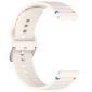 Ремінець BeCover Ribbed Tape для Huawei Watch GT 5 / GT 4 (46mm) / GT 3 (46mm) / GT 2 (46mm) / GT 2 Pro / Watch GS Pro (714283) Cream - фото 2 - інтернет-магазин електроніки та побутової техніки TTT