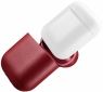 Чехол Airpods Leather case Dark Red - фото 7 - интернет-магазин электроники и бытовой техники TTT