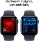 Apple Watch SE (2024) GPS 44mm Midnight Aluminium Case with Midnight Sport Band - M/L (MXEK3QH/A) - фото 5 - інтернет-магазин електроніки та побутової техніки TTT