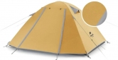 Палатка трехместная Naturehike P-Series NH18Z033-P 210T/65D Yellow - фото 2 - интернет-магазин электроники и бытовой техники TTT