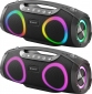 Портативна колонка Defender Beatbox 30 30W/RGB/BT/FM/USB/TF/AUX/TWS Black - фото 2 - интернет-магазин электроники и бытовой техники TTT