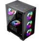 Корпус 1stPlayer X2-M-BK-4F1-PS-600FK-EU Black 600W - фото 6 - интернет-магазин электроники и бытовой техники TTT