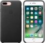 Накладка Leather Case iPhone 7/8 Plus Black - фото 2 - інтернет-магазин електроніки та побутової техніки TTT