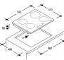 Варочная поверхность электрическая Candy CH 64 C/2 X - фото 2 - интернет-магазин электроники и бытовой техники TTT