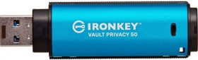 USB флеш накопитель Kingston IronKey Vault Privacy 50 128GB USB Type-C (IKVP50C/128GB) - фото 4 - интернет-магазин электроники и бытовой техники TTT