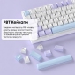 Клавіатура дротова Ajazz AK820 Sea Salt Switch RGB USB-C (AK820-SS-PWB) White  - фото 8 - інтернет-магазин електроніки та побутової техніки TTT