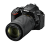 Фотоапарат Nikon D5600 + AF-P 18-55mm VR + AF-P 70-300mm VR Black Kit (VBA500K004) - фото 5 - інтернет-магазин електроніки та побутової техніки TTT