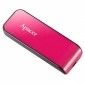 USB флеш накопитель Apacer 32 GB AH334 USB 2.0 (AP32GAH334P-1) Pink - фото 2 - интернет-магазин электроники и бытовой техники TTT