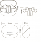 Наушники ColorWay Slim TWS-1 Earbuds Long Life (CW-TWS1BE) Beige  - фото 7 - интернет-магазин электроники и бытовой техники TTT
