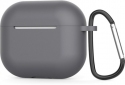 Чохол Silicon BeCover для Apple AirPods (3nd Gen) (707180) Gray - фото 2 - інтернет-магазин електроніки та побутової техніки TTT