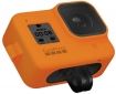 Силиконовый чехол с ремешком GoPro HERO8 Sleeve+Lanyard (AJSST-004) Orange - фото 6 - интернет-магазин электроники и бытовой техники TTT