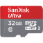 Карта пам'яті SanDisk Mobile Ultra microSDHC 32GB Class 10 UHS-I + SD-adapter (SDSDQUAN-032G-G4A) - фото 2 - інтернет-магазин електроніки та побутової техніки TTT