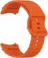 Ремешок BeCover Ribbed Tape для Samsung Galaxy Watch (20mm) 3 41mm/4/5/6/7 40-44mm (712046) Orange - фото 2 - інтернет-магазин електроніки та побутової техніки TTT
