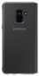 Чохол Samsung Neon Flip Cover A8 Plus 2018 (EF-FA730PBEGRU) Black - фото 2 - інтернет-магазин електроніки та побутової техніки TTT