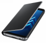 Чохол Samsung Neon Flip Cover A8 Plus 2018 (EF-FA730PBEGRU) Black - фото 4 - інтернет-магазин електроніки та побутової техніки TTT
