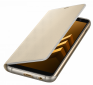 Чохол Samsung Neon Flip Cover A8 Plus 2018 (EF-FA730PFEGRU) Gold - фото 4 - інтернет-магазин електроніки та побутової техніки TTT