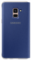 Чехол Samsung Neon Flip Cover A8 Plus 2018 (EF-FA730PFEGRU) Blue - фото 2 - интернет-магазин электроники и бытовой техники TTT