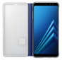 Чехол Samsung Neon Flip Cover A8 Plus 2018 (EF-FA730PFEGRU) Blue - фото 3 - интернет-магазин электроники и бытовой техники TTT