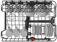 Встраиваемая посудомоечная машина Whirlpool WSIO 3O34 PFE X - фото 5 - интернет-магазин электроники и бытовой техники TTT