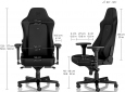 Кресло для геймеров NOBLECHAIRS HERO Gaming Black Edition (NBL-HRO-PU-BED) - фото 8 - интернет-магазин электроники и бытовой техники TTT