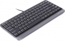 Клавіатура дротова A4Tech FKS11 USB Grey/Black - фото 2 - інтернет-магазин електроніки та побутової техніки TTT