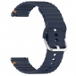 Ремешок BeCover Ribbed Straight для Samsung Galaxy Watch 7 40/44mm/7 FE/6/6 Classic/5/5 Pro/4/4 Classic/Watch 3 41mm (714843) Deep Blue - фото 2 - интернет-магазин электроники и бытовой техники TTT