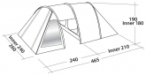 Палатка Easy Camp Galaxy 400 (120413) Steel Blue - фото 2 - интернет-магазин электроники и бытовой техники TTT