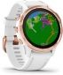 Годинник Garmin Fenix ​​6S Pro Rose Gold-tone with White Band (010-02159-11) - фото 2 - інтернет-магазин електроніки та побутової техніки TTT