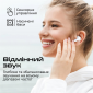 Навушники Promate TWS Lush (lush.white) White  - фото 3 - інтернет-магазин електроніки та побутової техніки TTT