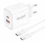 Мережевий зарядний пристрій FONENG A+C 2-Port Charger PD 30W (EU52-CH) - фото 2 - інтернет-магазин електроніки та побутової техніки TTT