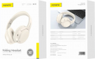 Навушники FONENG Bluetooth Headset (BL53-BG) Beige  - фото 2 - інтернет-магазин електроніки та побутової техніки TTT