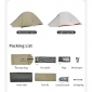 Намет надлегкий одномісний Naturehike Cloud Up Base 1 Tent Pro CNK2350WS020 - фото 2 - інтернет-магазин електроніки та побутової техніки TTT