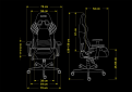 Кресло геймерское HATOR Darkside 2 PRO (HTC1500) Fabric Black - фото 13 - интернет-магазин электроники и бытовой техники TTT